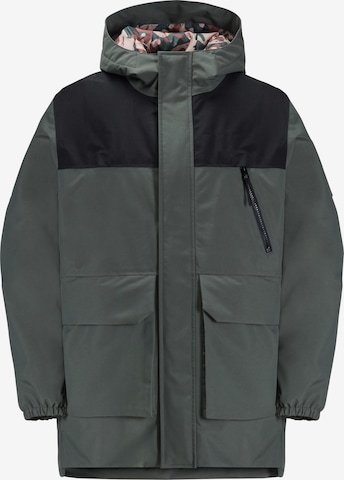 JACK WOLFSKIN Outdoorjas in Groen: voorkant