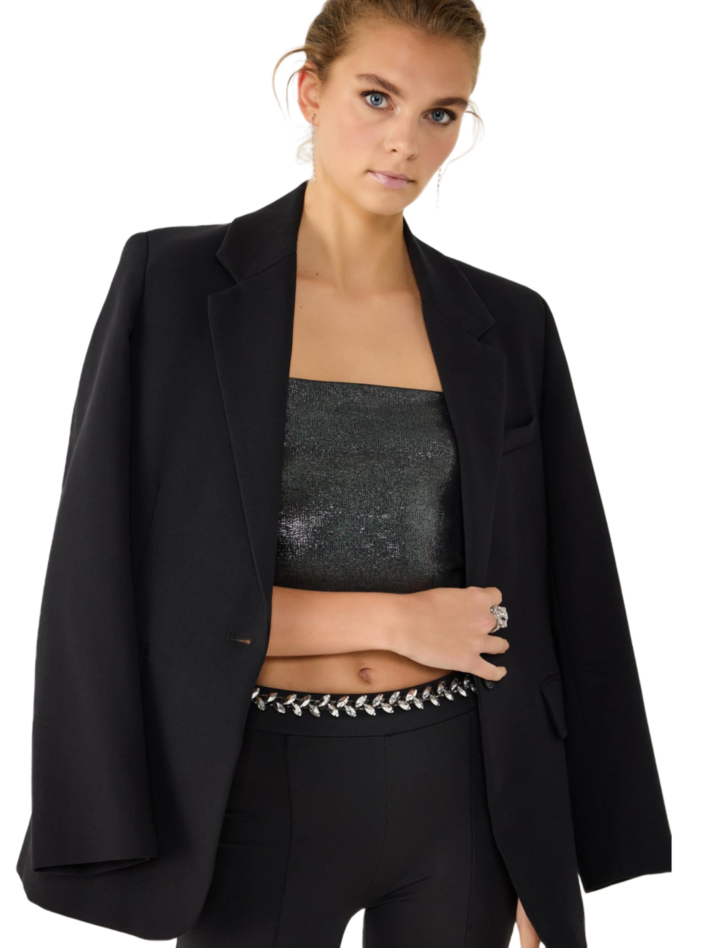 No Matter What Top in Grijs