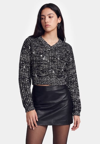 myMo ROCKS - Pullover em preto: frente