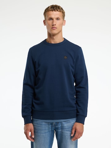 Sweat-shirt 'Toby' CHASIN' en bleu : devant