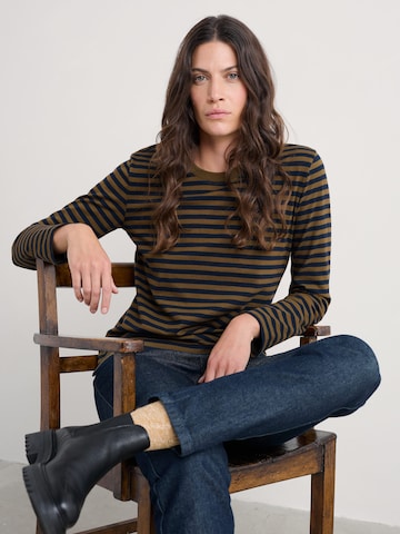 T-shirt Seasalt Cornwall en bleu : devant