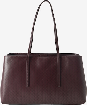 Calvin Klein - Bolso de hombro en rojo: frente