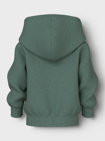 NAME IT - Sudadera con cremallera 'NMMVIDAR' en verde