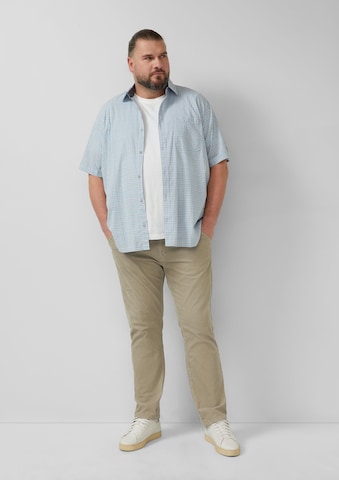 Coupe regular Chemise s.Oliver en bleu : devant