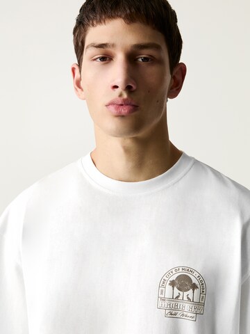 Pull&Bear Shirt 'MIAMI' in White