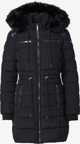 KOROSHIZimska jakna - crna boja: prednji dio