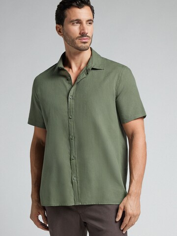 INTIMISSIMI Regular Fit Hemd in Grün