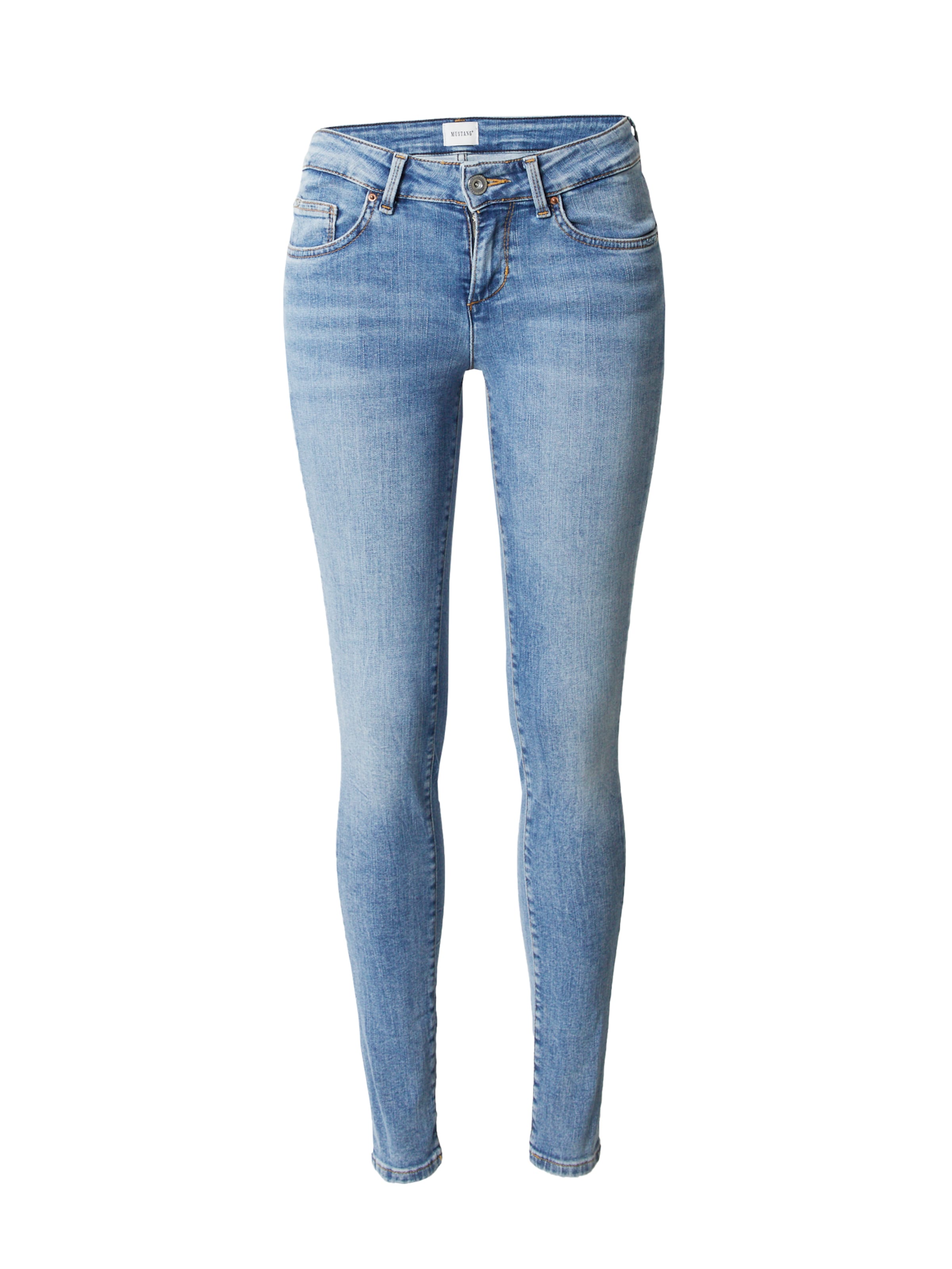 MUSTANG Skinny Jeans 'Quincy' in Blau: Vorderseite