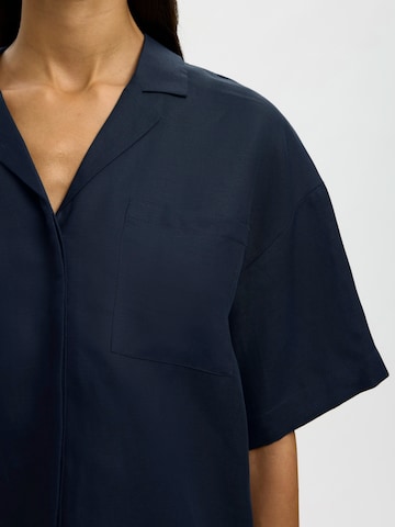 mėlyna SELECTED Palaidinė 'SLFLYRA'