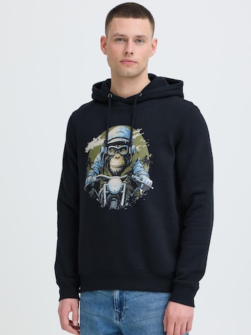 BLEND Sweater ' BHRona Animal print ' in Black: front