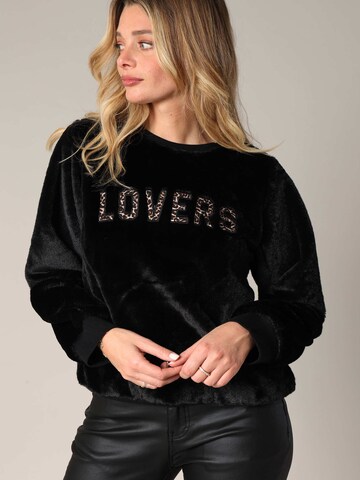 Sweat-shirt 'Kylera' Deeluxe en noir : devant