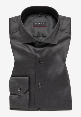 ETERNA Slim fit Button Up Shirt in Grey