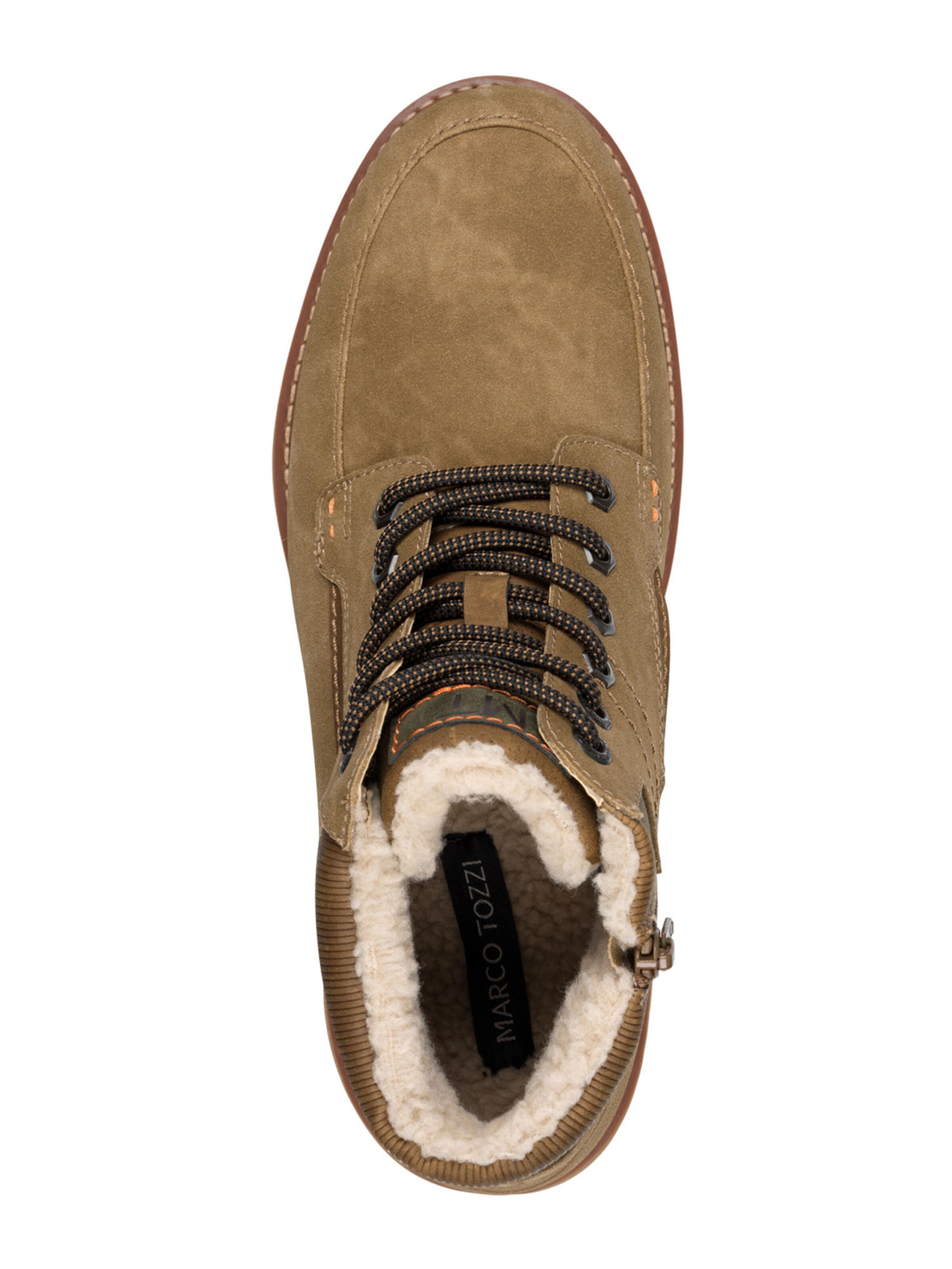 MARCO TOZZI - Botas con cordones en beige
