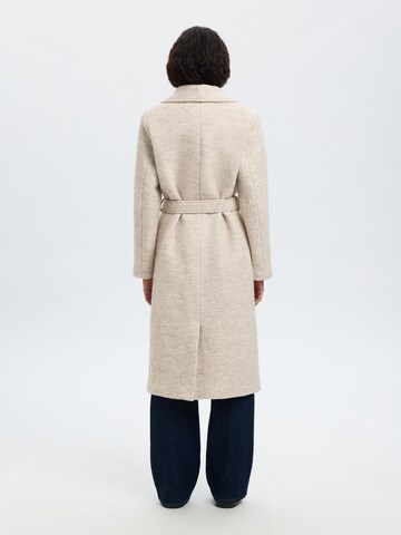 SELECTED Overgangsfrakke 'SLFROSA' i beige
