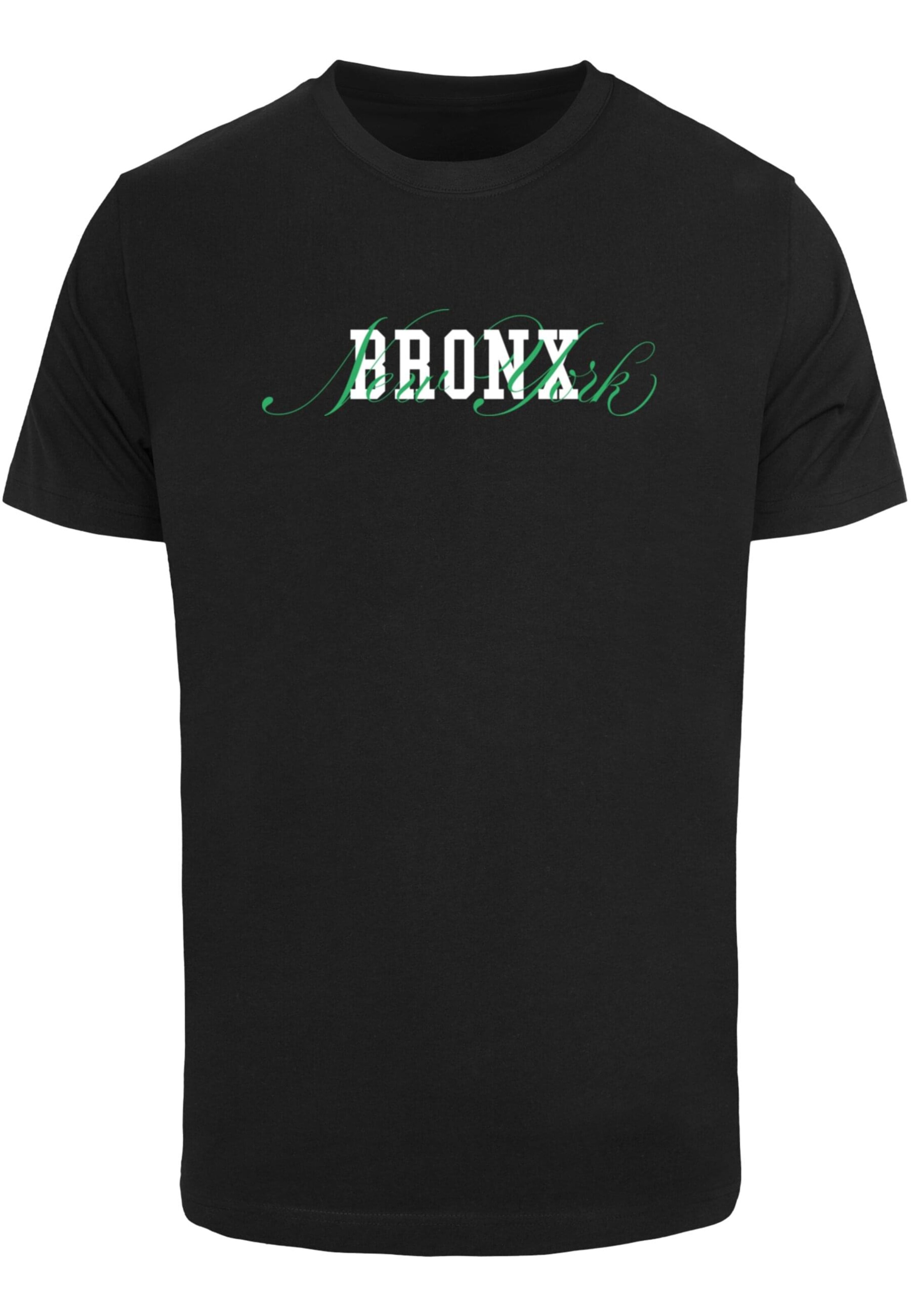 Maglietta 'NY Bronx' di Mister Tee in nero: frontale