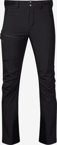 Bergans Regular Athletic Pants in Black: front