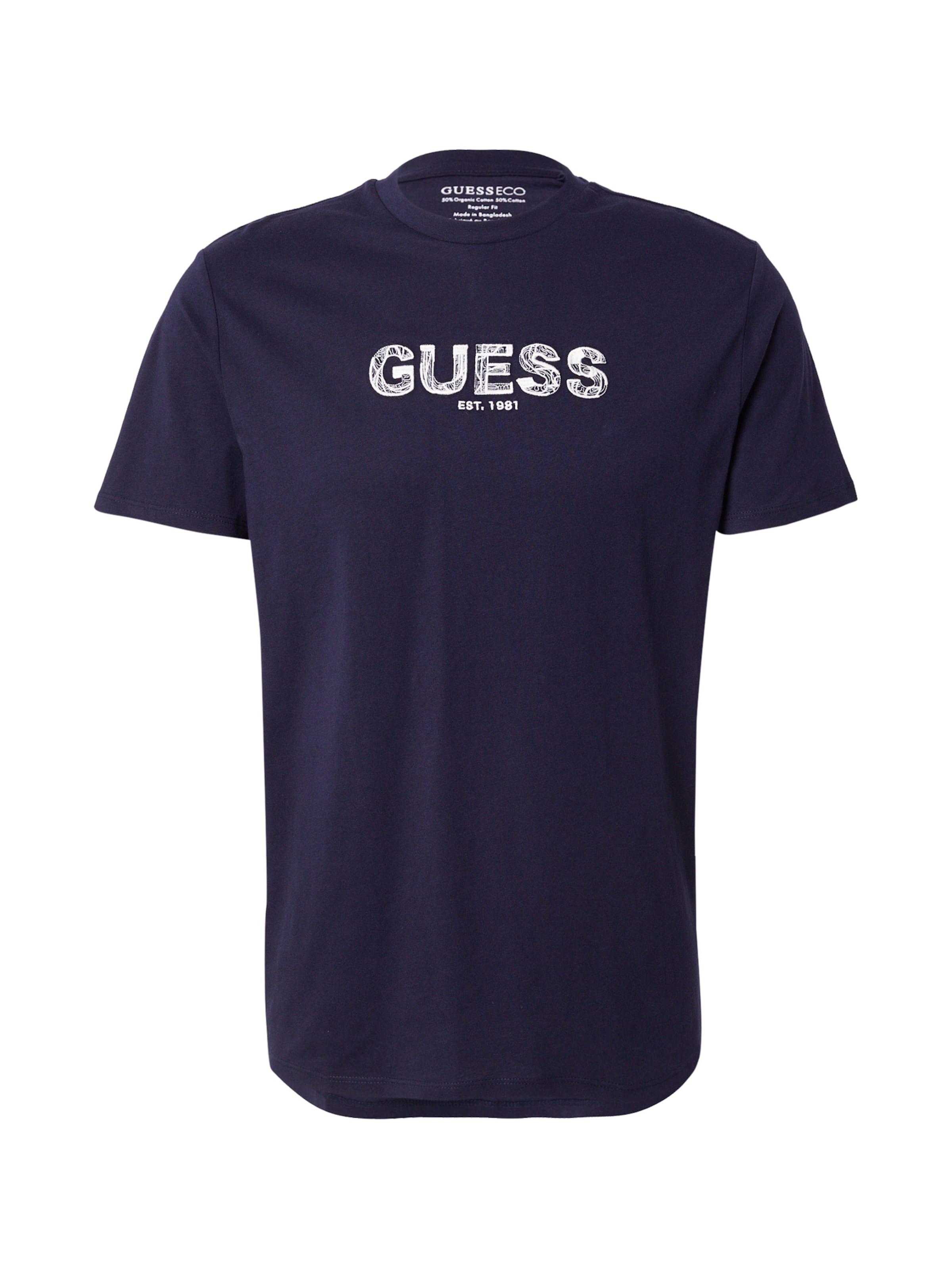 GUESS - Camisa em azul: frente