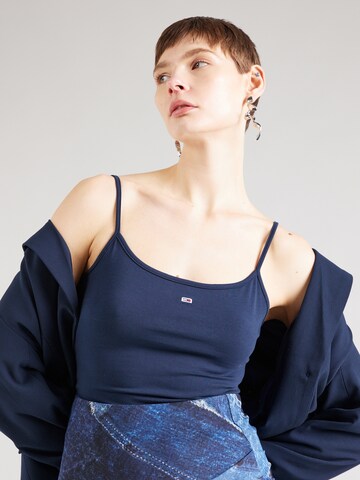 Tommy Jeans Top 'ESSENTIAL' in Blau