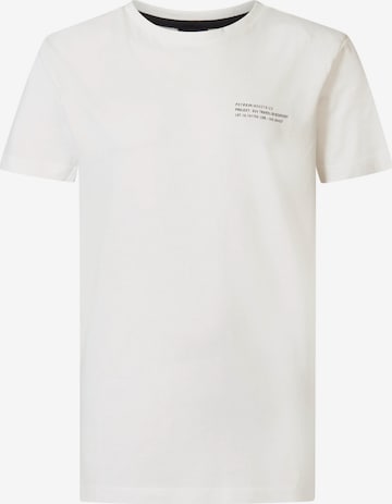 T-Shirt 'Coraluxe' Petrol Industries en blanc : devant