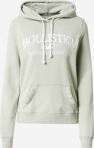 HOLLISTER Sweatshirt in Grün: predná strana