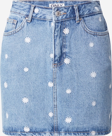 mėlyna ONLY Sijonas 'ONLSTELLA': priekis
