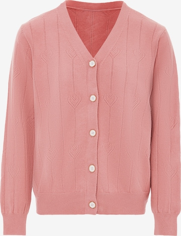 SANIKA Knit Cardigan in Pink: front
