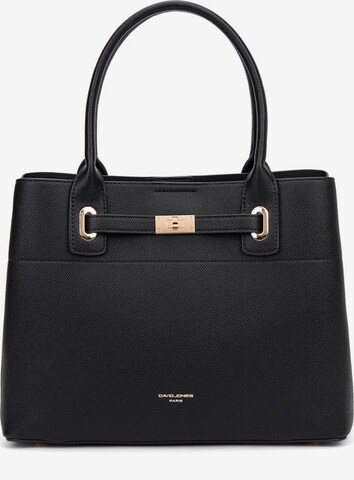 Borsa a mano di David Jones in nero: frontale
