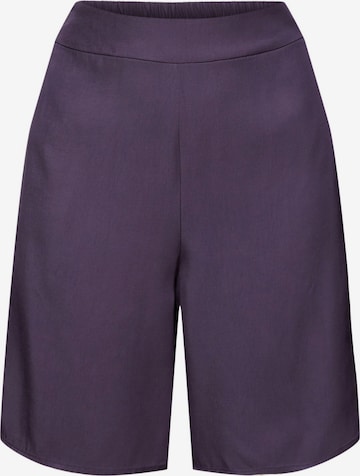 ESPRIT Regular Broek in Lila: voorkant