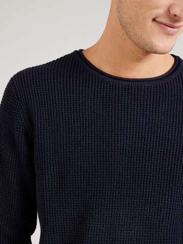 INDICODE JEANS Sweter 'Hoffvin' w kolorze niebieski