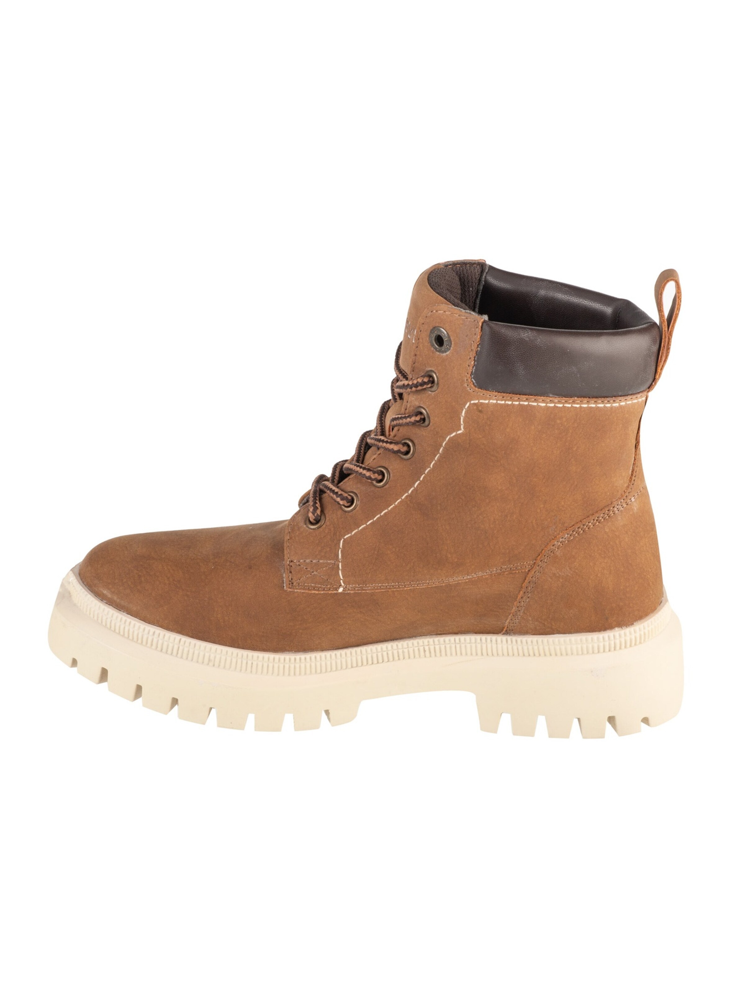 LEVI'S ® Lace-Up Ankle Boots 'Lennox' in Brown
