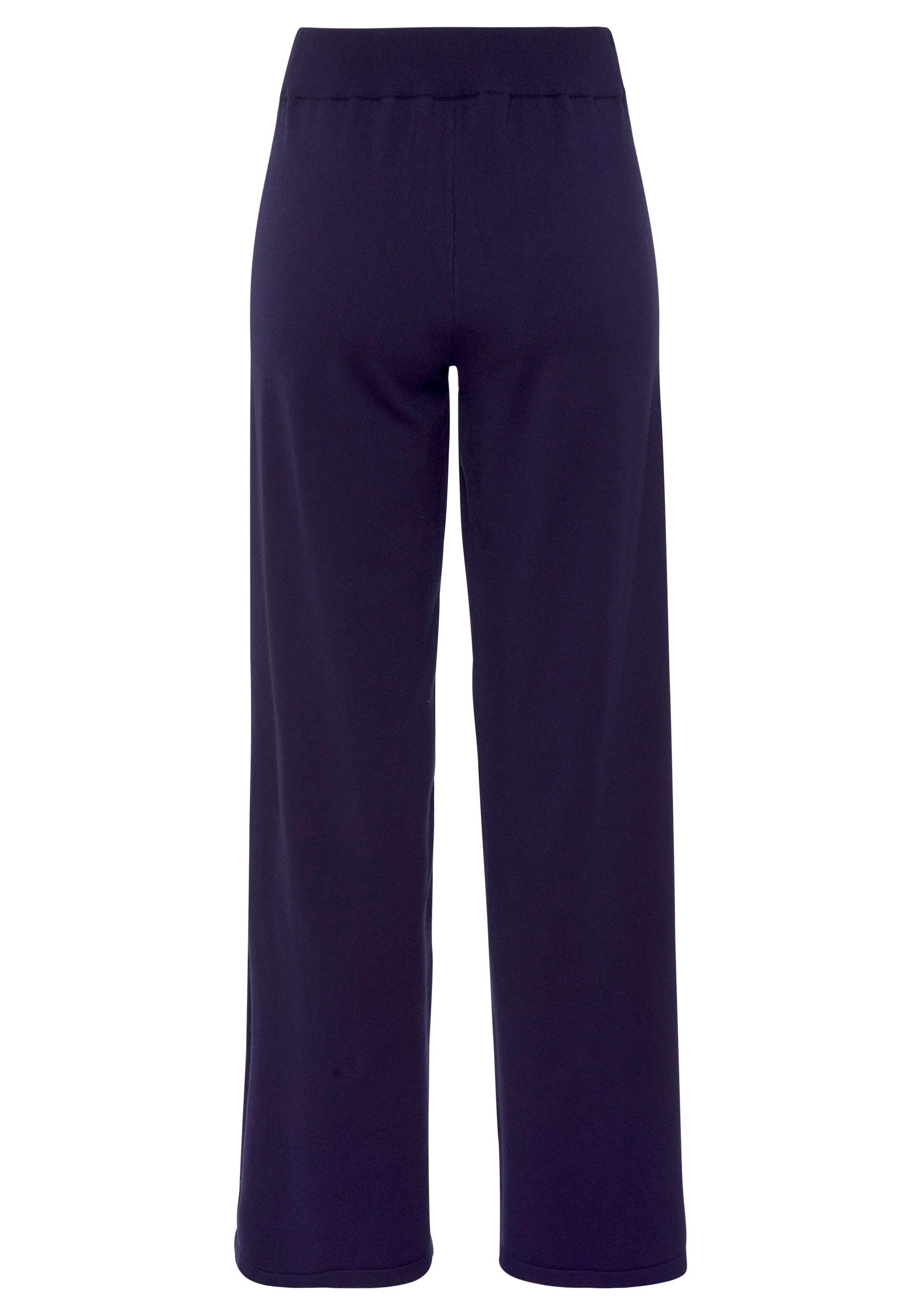 LASCANA - Pierna ancha Pantalón en azul