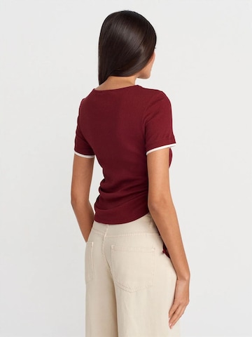 T-shirt Dilvin en rouge
