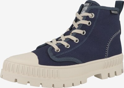 Dockers by Gerli Sneaker high in dunkelblau / offwhite, Produktansicht