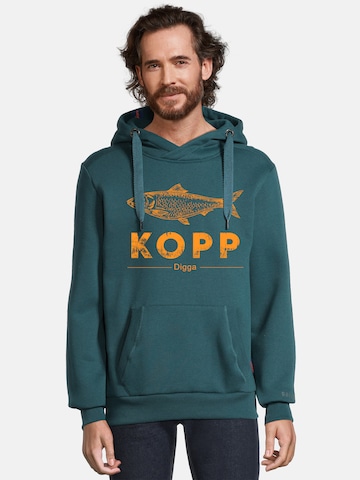 salzhaut Sweatshirt 'Heff' in Groen: voorkant