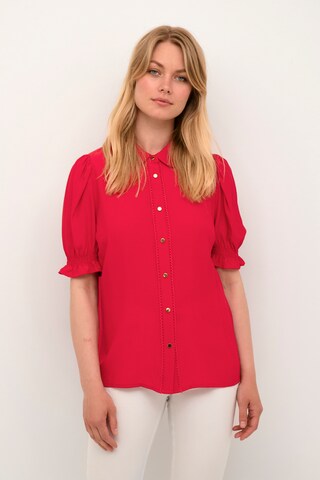 CULTURE Blouse 'Asmine' in Rood: voorkant