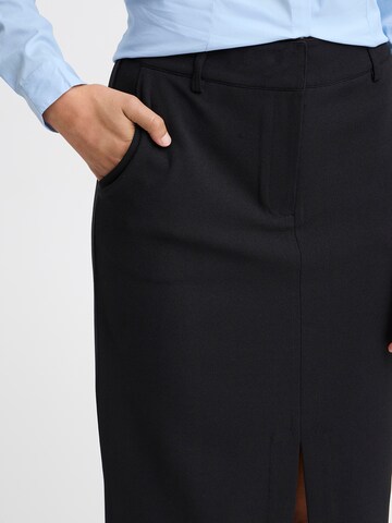 ICHI - Falda 'IH Katine' en negro