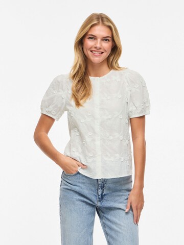 Chemisier 'VISimone' VILA en blanc : devant