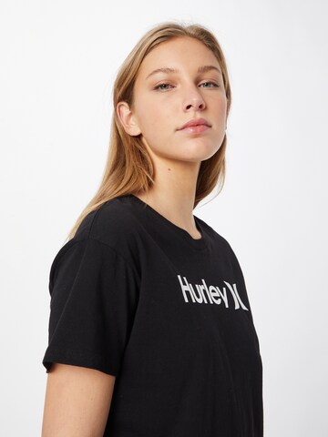 Hurley Functioneel shirt in Zwart