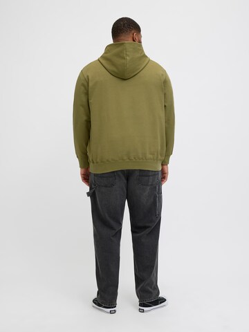 Felpa 'JORAlmeria' di Jack & Jones Plus in verde