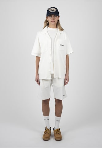 Prohibited Regular Trousers in White