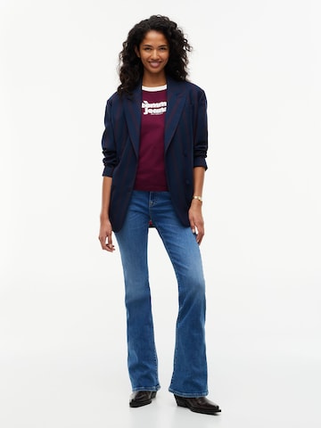 Maglietta di Tommy Jeans in lilla