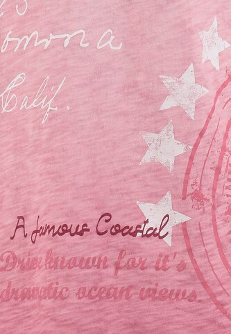 Key Largo T-shirt 'KLOcean' i rosa