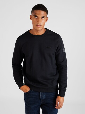 Ragwear Sweatshirt 'Indie' i svart: framsida