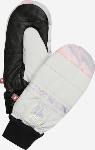 Gants de sport 'CHLOE KIM' ROXY en blanc : devant