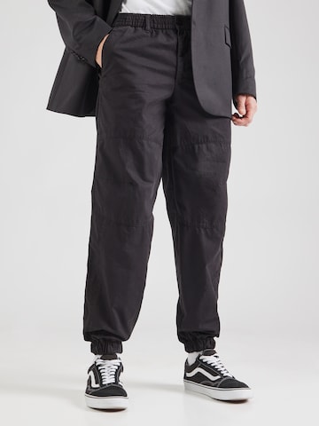 Effilé Pantalon 'JPSTKARL JJWALKER' JACK & JONES en noir : devant