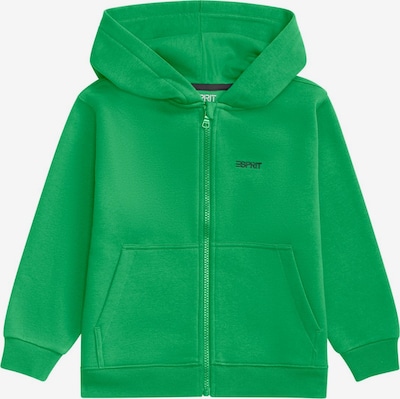 ESPRIT Zip-Up Hoodie in Grey / Green, Item view