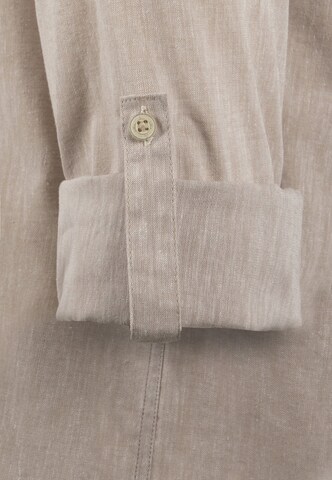 Felix Hardy Regular fit Button Up Shirt in Beige