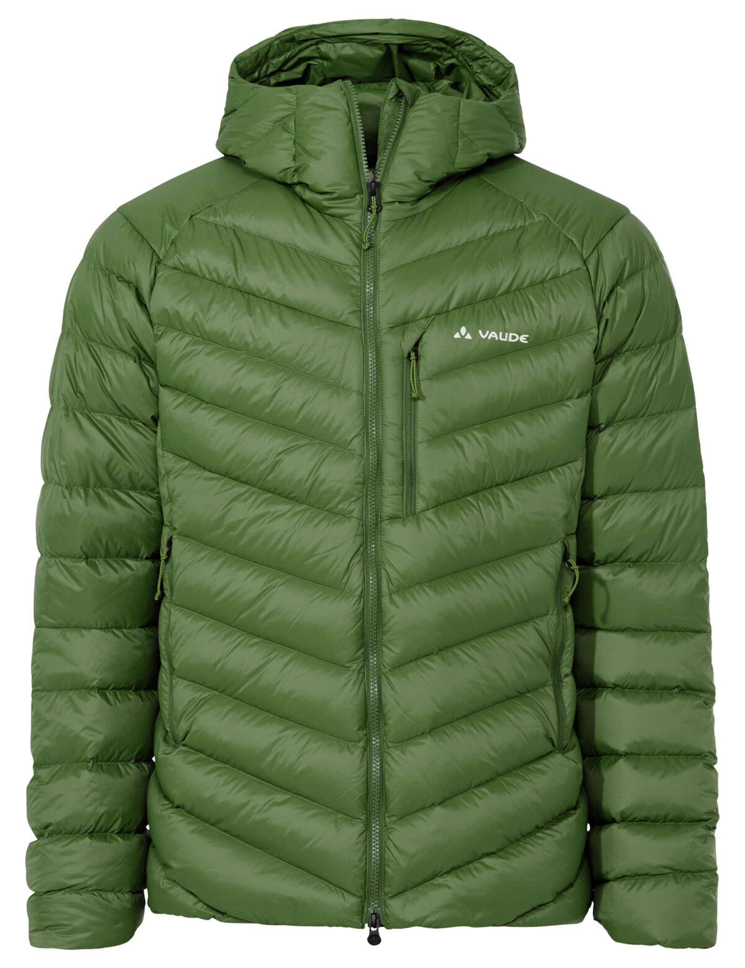 VAUDE Outdoorjas 'Monviso' in Groen: voorkant