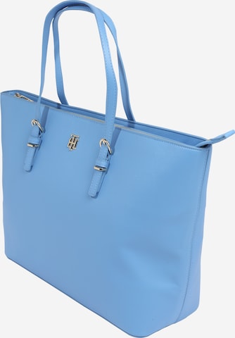 TOMMY HILFIGER Nakupovalna torba | modra barva: sprednja stran