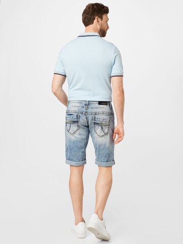 CAMP DAVID Regular Shorts in Blau